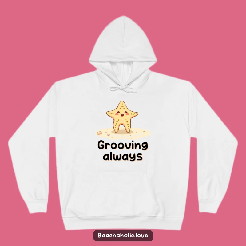 Funny Starfish Hoodie: Cozy Starfish Dancing, Beach Party Design, Ultimate Funny Gift